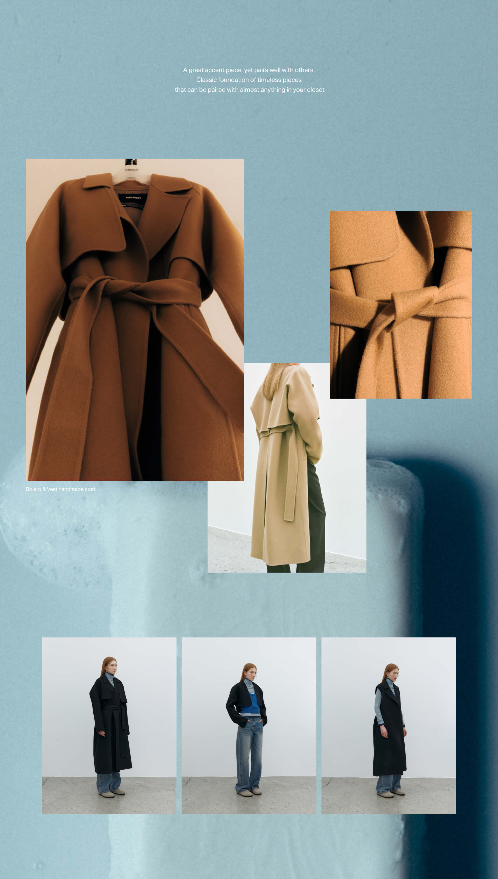 Bolero & Vest handmade coat