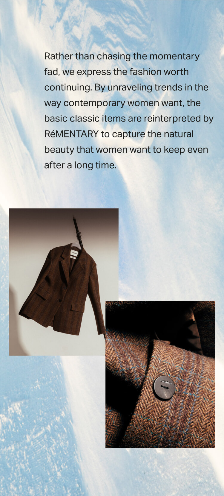 Premium wool single jacket