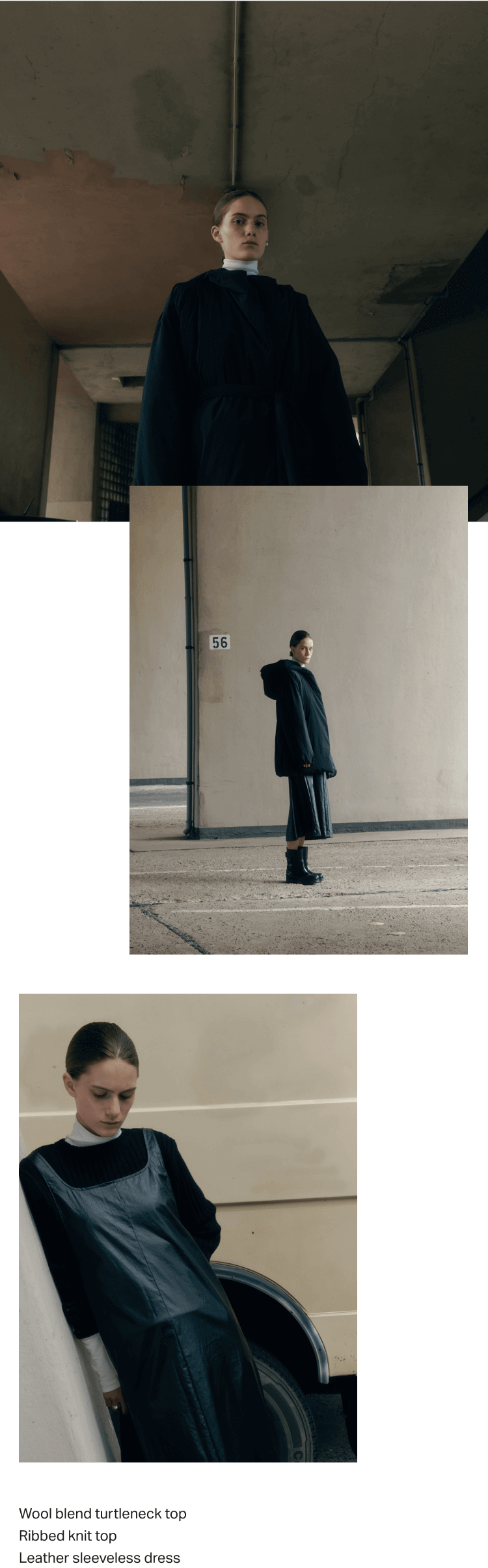 Mohair half sleeve knit