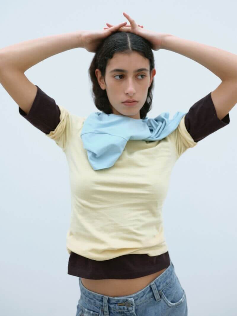 Back scoop t-shirts image 2