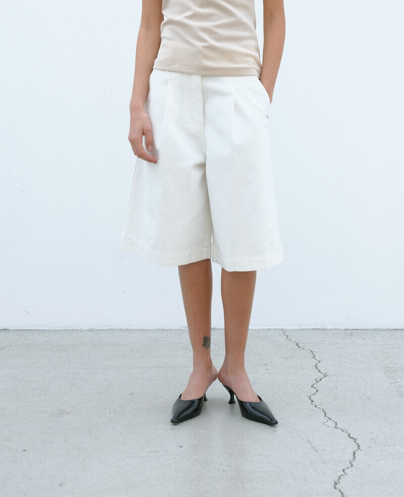 Bermuda denim pants image 2