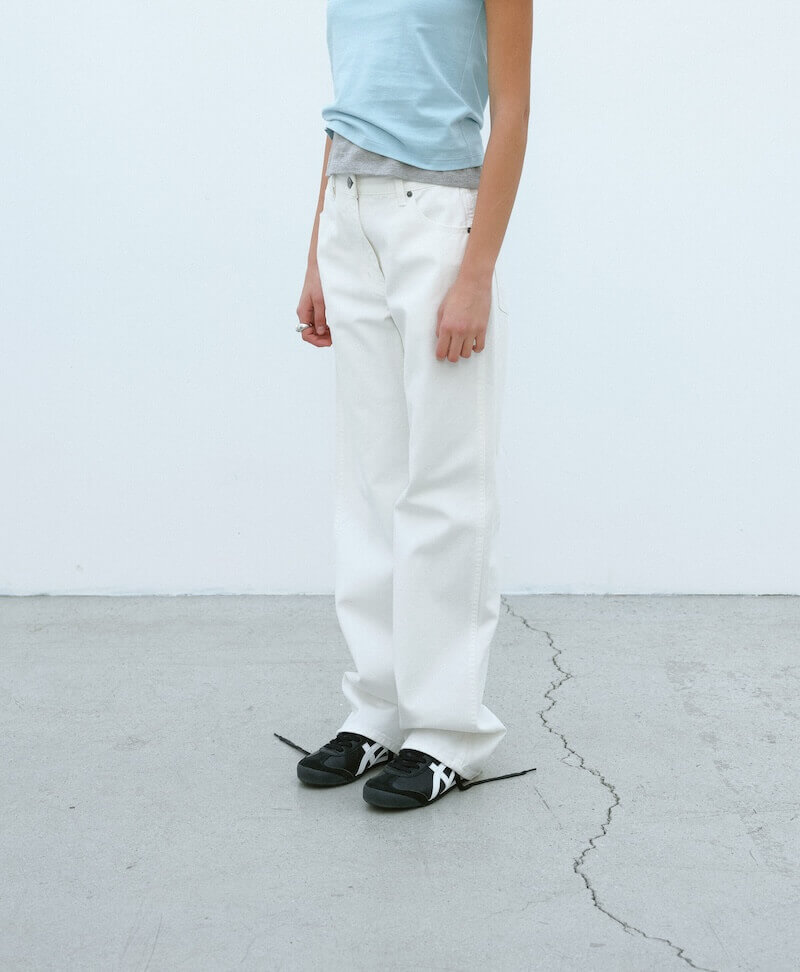 Long & Slim denim pants image 1