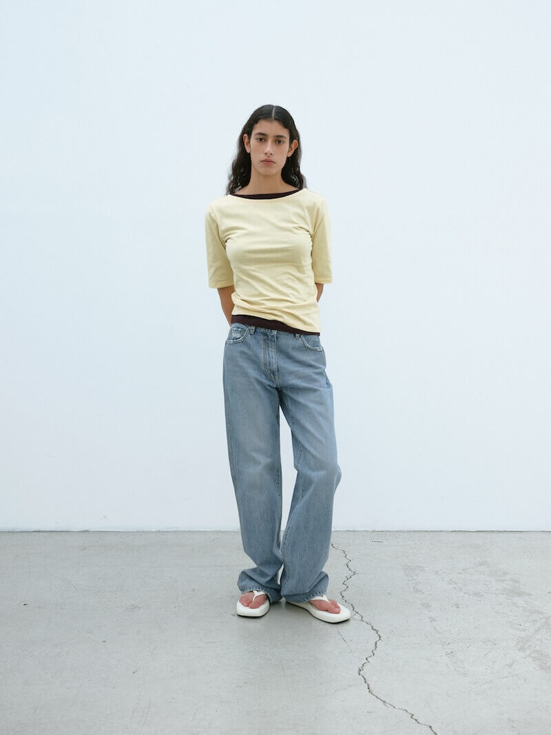Long & Slim denim pants image 2