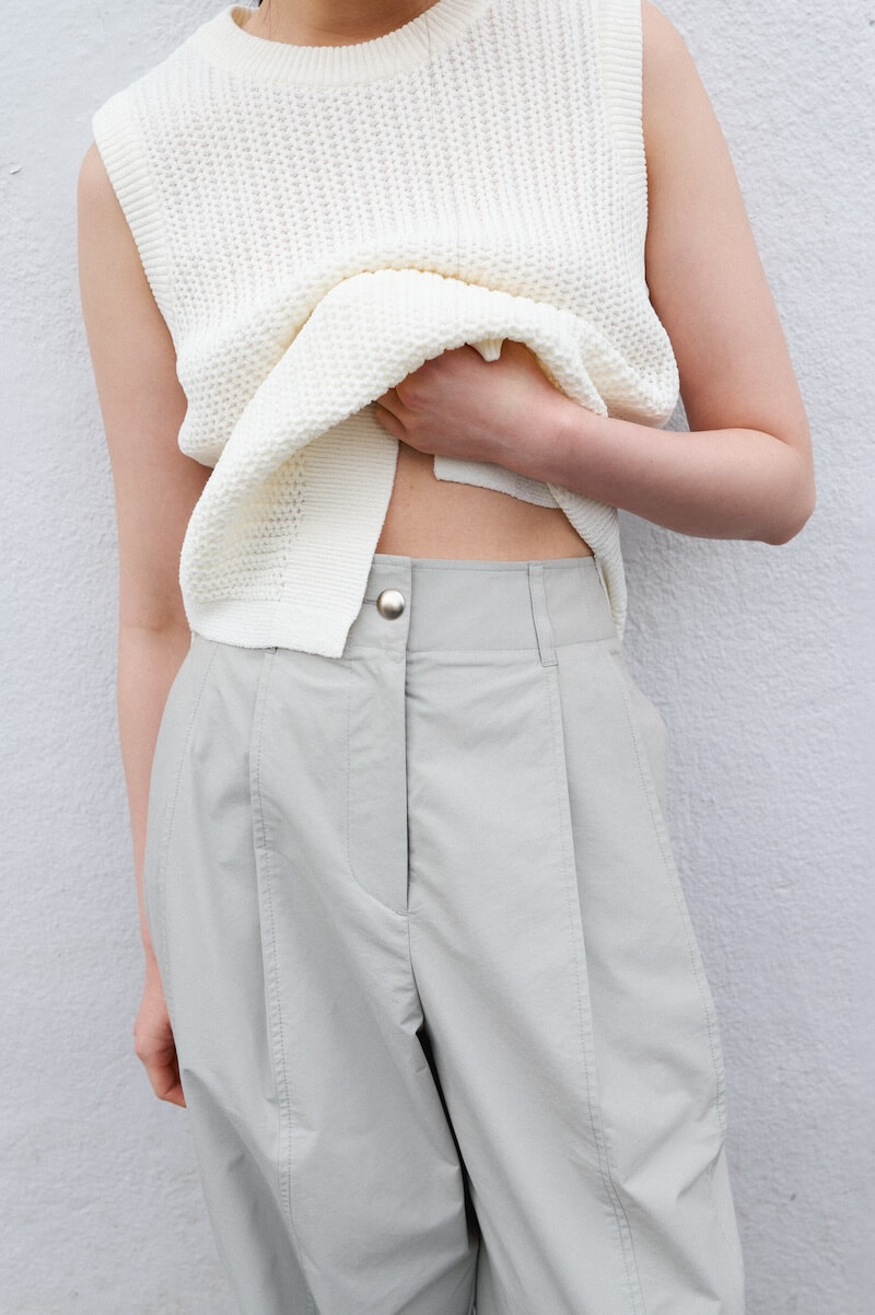 Snap cotton pants image 2