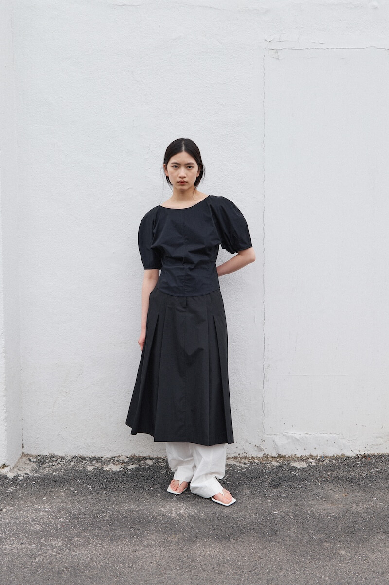 Cotton flared skirts image 2